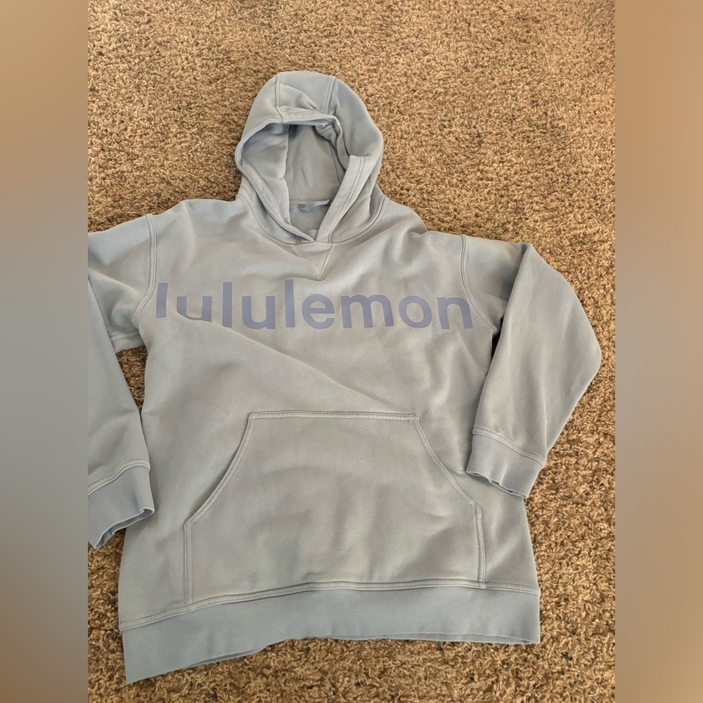 Lululemon Light Blue Hoodie